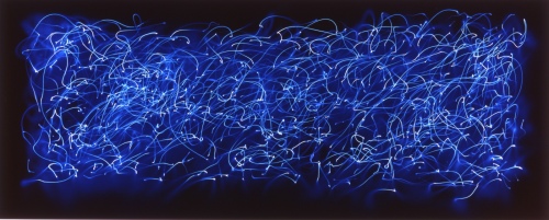 Rob and Nick Carter - RN580, Light Painting Blue III, 2005 · © Copyright 2023